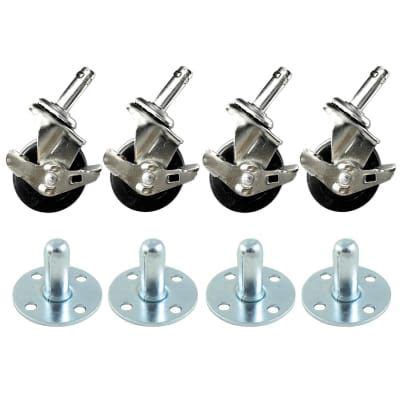 bass amp floor coupling casters